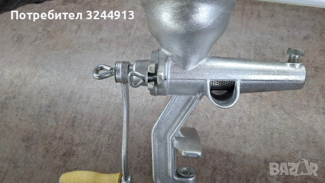 Стара машинка за мелене на домати , снимка 10 - Други - 53240569