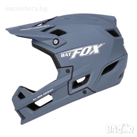 Предпазна каска BATFOX K5 GRAY, снимка 1 - Аксесоари за велосипеди - 45374886