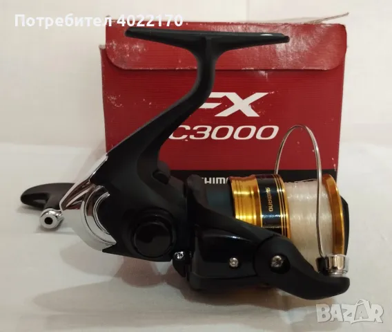 SHIMANO FX C3000 - хубава бюджетна макара с влакно, снимка 2 - Макари - 48932557