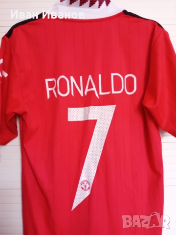 Колекционерска фланелка на Манчестър Юнайтед - Роналдо, снимка 5 - Футбол - 51652046