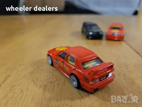 Метални колички Hot Wheels Mercedes-Benz 190e от Open Track и Euro Speed, снимка 7 - Колекции - 50745422