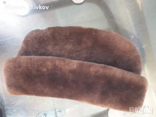 Калпак от натурална кожа високо качество, снимка 3 - Антикварни и старинни предмети - 53618128