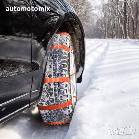 Вериги за сняг ПВЦ, ТИП СВИНСКА ОПАШКА, Многократни, За гуми от 12" - 22" - 08058, снимка 5 - Аксесоари и консумативи - 52194472
