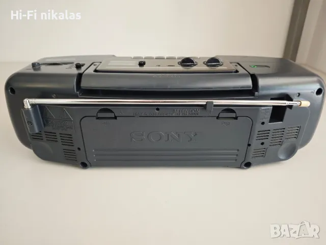 FM стерео радио касетофон SONY CFS-200L, снимка 4 - Радиокасетофони, транзистори - 46956199