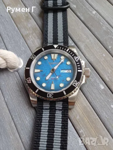 Seiko automatic 4R36 Save the ocean mod дайвър, бартер, снимка 4 - Мъжки - 47144439