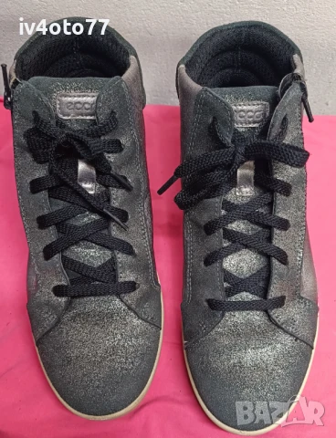 Високи момичешки / дамски обувки ECCO номер 39, снимка 2 - Дамски ежедневни обувки - 50924197