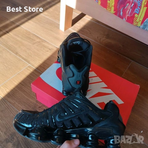Nike Shox TL “Black” ОРИГИНАЛНИ Мъжки Маратонки с Кутия , снимка 5 - Маратонки - 53633882