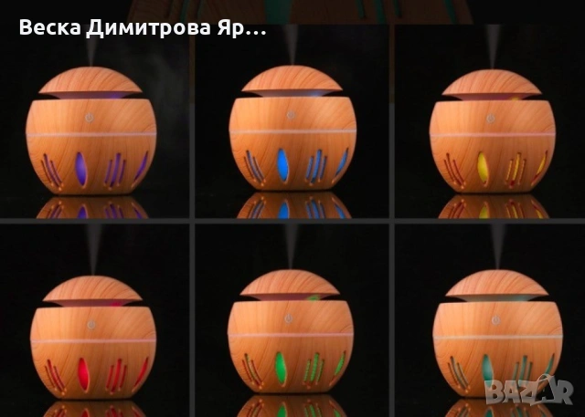 Дифузер за овлажняване, пречистване и ароматизиране на въздуха TV283, снимка 3 - Овлажнители и пречистватели за въздух - 53684695