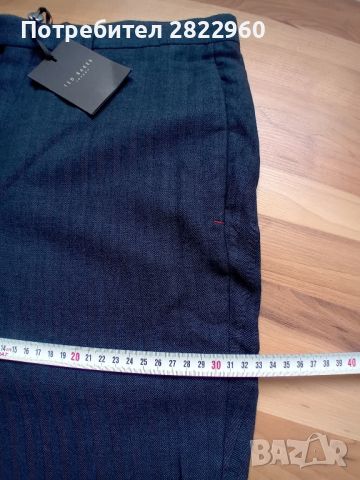 Ted Baker  памук,лен нов панталон  Л размер , снимка 7 - Панталони - 45808317