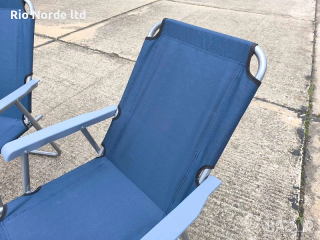 Стол сгъваем за къмпинг, риболов, почивка удобна облегалка, снимка 4 - Столове - 53854397