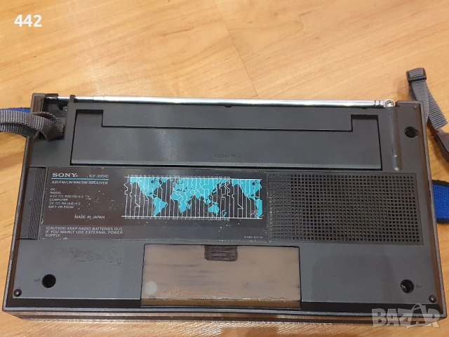 Sony ICF 2001D, снимка 7 - Радиокасетофони, транзистори - 52243882