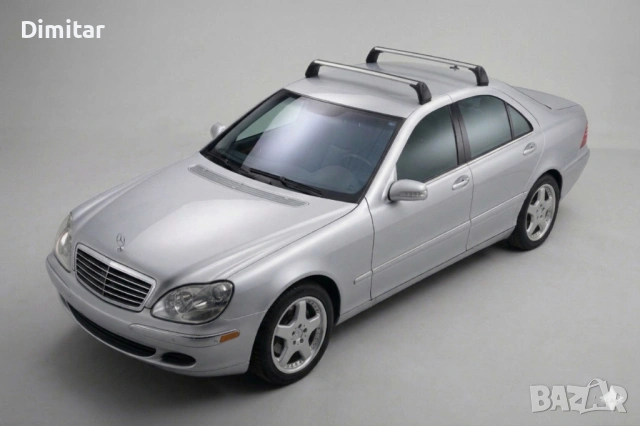 Mercedes w220 Багажник за покрив (напречни греди, релси, рейлинг)