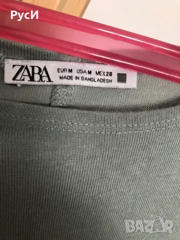 Дълга дамска рокля от трико, без  ръкав, ZARA, M, снимка 3 - Рокли - 50194468