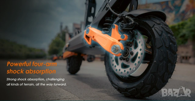 Електрически скутер/тротинетка със седалка KuKirin G2 PRO 600W 15AH, снимка 4 - Други спортове - 44277864