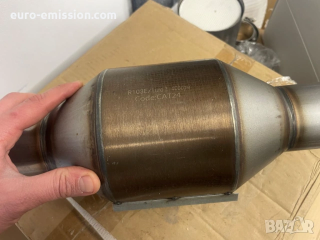 Метален Катализатор QCAT CAT24 - EURO 3 (High Loading) до 3.0L