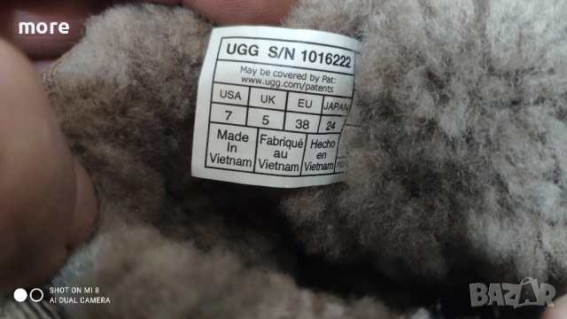 UGG Оригинални Дамски Обувки Боти UGG , снимка 6 - Дамски боти - 52918689