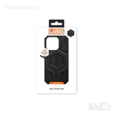 Оригинален кейс UAG Monarch Pro Carbon Fiber, За iPhone 17 Pro Max (6.9), Черен и Протектор, снимка 16 - Калъфи, кейсове - 54161033