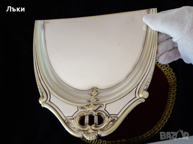 Посребрена лопатка за трохи Derby Silver Co. , снимка 5 - Антикварни и старинни предмети - 52012905