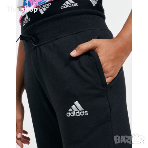 ДЕТСКО ДОЛНИЩЕ ADIDAS SPORTSWEAR DANCE PANTS BLACK (002), снимка 3 - Детски анцузи и суичери - 45858795