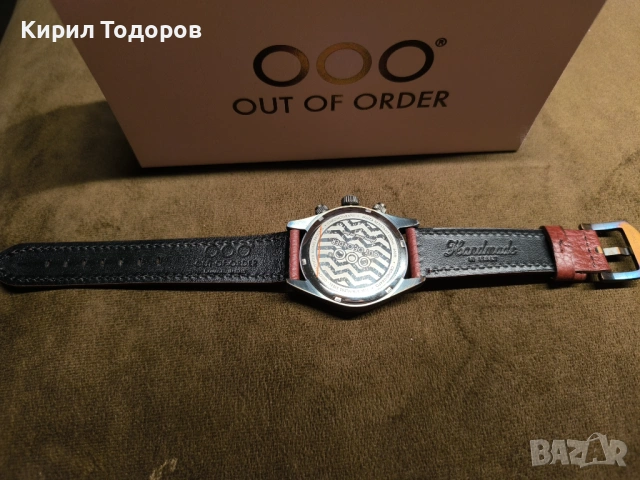 Out of Order Sporty Cronografo Red Dial - 200m, снимка 4 - Мъжки - 53831184