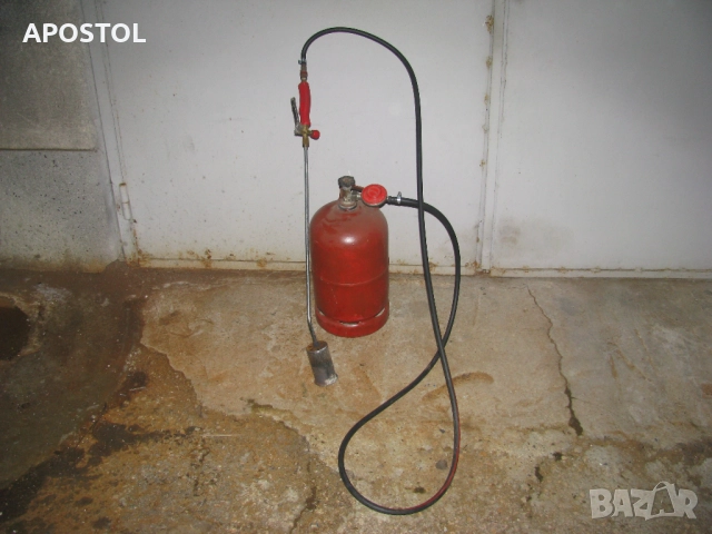 Газова бутилка с горелка , снимка 3 - Газови котлони - 52631333