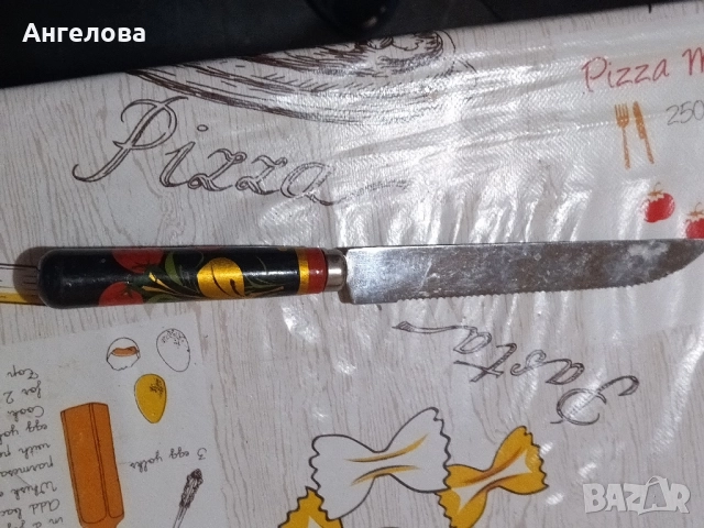 Декоративна лъжица и нож, снимка 3 - Декорация за дома - 51514839