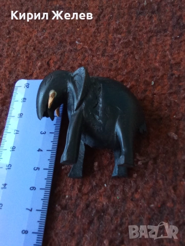 Фигурка на слон дървена африкански мотиви 53694, снимка 5 - Колекции - 53474537