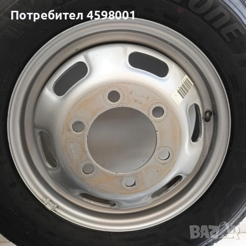 6бр.Оригинални джанти 16цола 6x170 за ДВОЙНА ГУМА Iveco Daily(2000-2025), снимка 4 - Гуми и джанти - 53250524