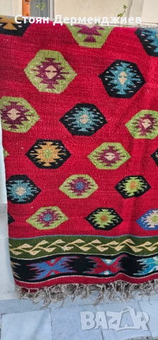 Старинен арменски килим, снимка 3 - Килими - 50567904