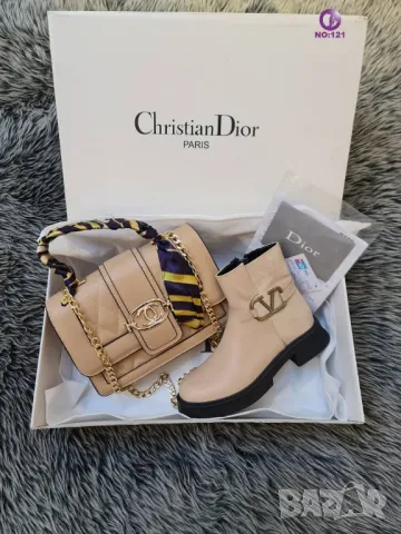 дамски боти christian dior valentino garavani , снимка 3 - Дамски боти - 49227790