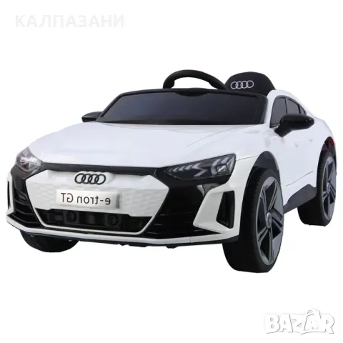 OCIE Kола Акумулаторна 12V AUDI RS ETRON GT с кожена седалка и родителски контрол Бяла 3590089-2R, снимка 1 - Коли, камиони, мотори, писти - 47438657