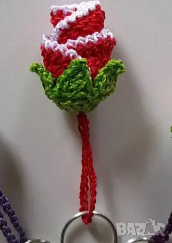 плетени ключодържатели , снимка 3 - Други - 50404320