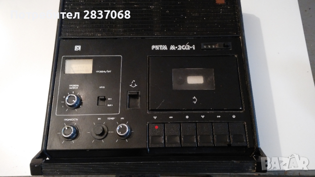 руски касетофон РИТМ 202, снимка 1 - Радиокасетофони, транзистори - 45038142