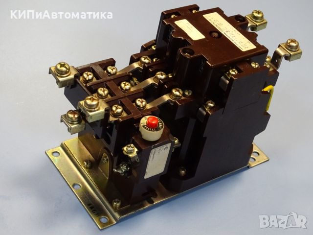 контактор въздушен HITACHI H33 magnetic contactor 3-pole coil 7.5kW/11kW, снимка 4 - Резервни части за машини - 45133426