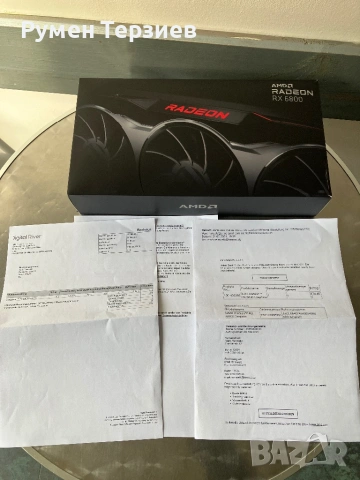 AMD Radeon RX6800 16GB Ram, снимка 2 - Видеокарти - 53518239