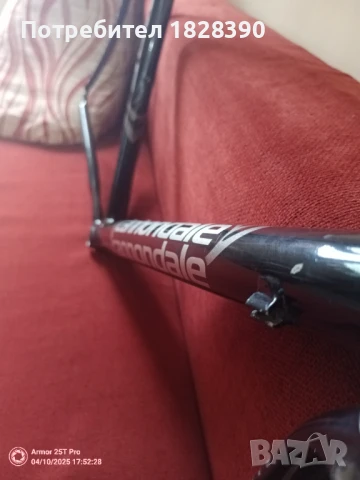 Шосейна рамка Cannondale CAAD5 R1000Si 60 см 1.8 кг, снимка 3 - Части за велосипеди - 50673301