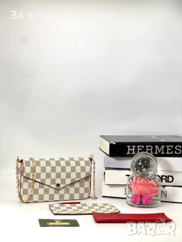 Louis Vuitton Дамска Чанта С Дръжка Синджир - Налични Различни Цветове Код SK176, снимка 3 - Чанти - 52518362