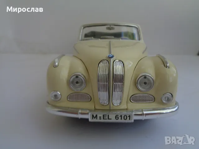 1:18 MAISTO/ BMW 502 ИГРАЧКА КОЛИЧКА МОДЕЛ, снимка 3 - Колекции - 47312415