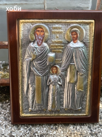 Икона на Свети Рафаил, Николай и Ирина