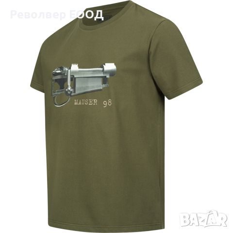 Тениска Mauser - 98 System, в цвят Matt olive, снимка 4 - Екипировка - 45337596