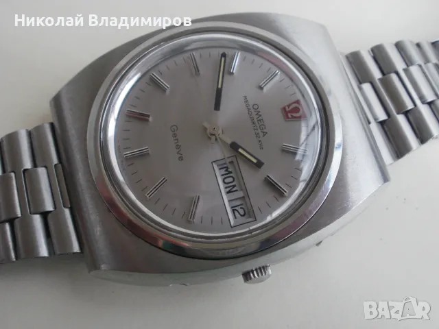 Omega megaquartz 32 KHz мъжки оригинален швейцарски ръчен часовник, снимка 2 - Мъжки - 50243404