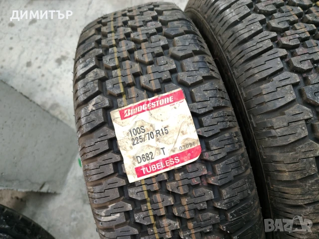 2бр.НОВИ летни гуми BRIDGESTONE 225 70 15 цена за брой, снимка 3 - Гуми и джанти - 51392632