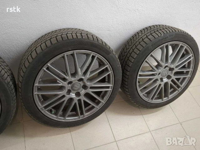 Алуминиеви джанти AZW Kibo 8,0x18 с гуми Continental WinterContact TS850P, снимка 2 - Гуми и джанти - 53289977