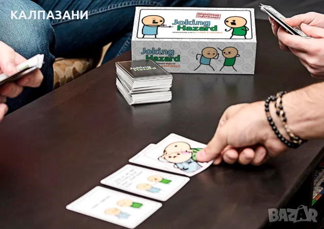 Настолна игра Joking Hazard (българско издание) - Парти, снимка 3 - Игри и пъзели - 48875431