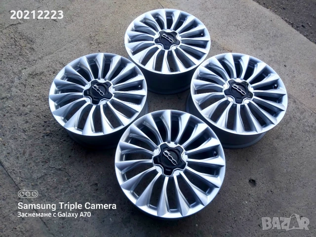 4 броя алуминиеви джанти за Fiat 500X 18, снимка 4 - Гуми и джанти - 50799360