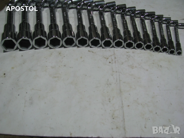 Ключ глух EXPERTК 6-стен/12-стен Г-образен 8-24 мм,, снимка 3 - Ключове - 51938082