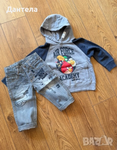 Детски маркови дънки и анорачета, снимка 2 - Бебешки дънки - 52413658