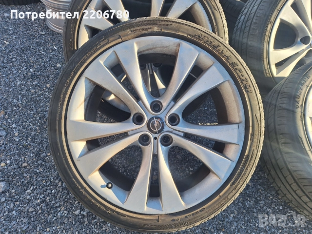 Лети джанти с гуми 20ки Опел , снимка 2 - Гуми и джанти - 52713214