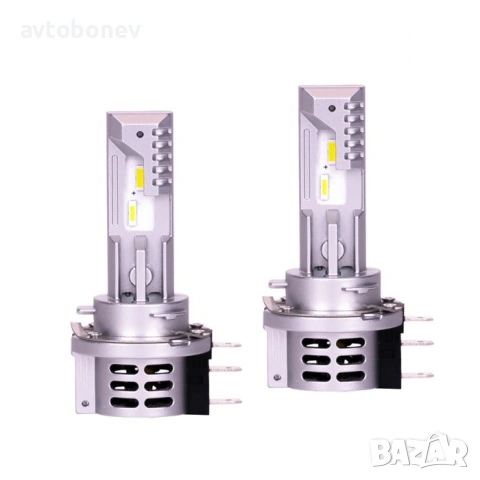 LED крушки A8 - H15 - 6500K - 12V/36W, к-т/2бр/, снимка 2 - Аксесоари и консумативи - 53348406