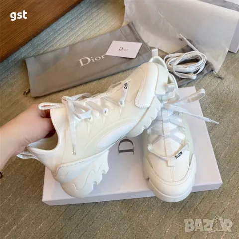 Dior J'adior White Cream редки маратонки 1:1 дубликат копие